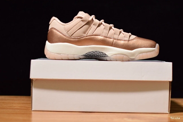 Reps TBK Jordan GS Rose 11 Gold AH7860-105 Low Air 0730